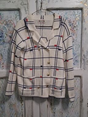 Windowpane SWEATER